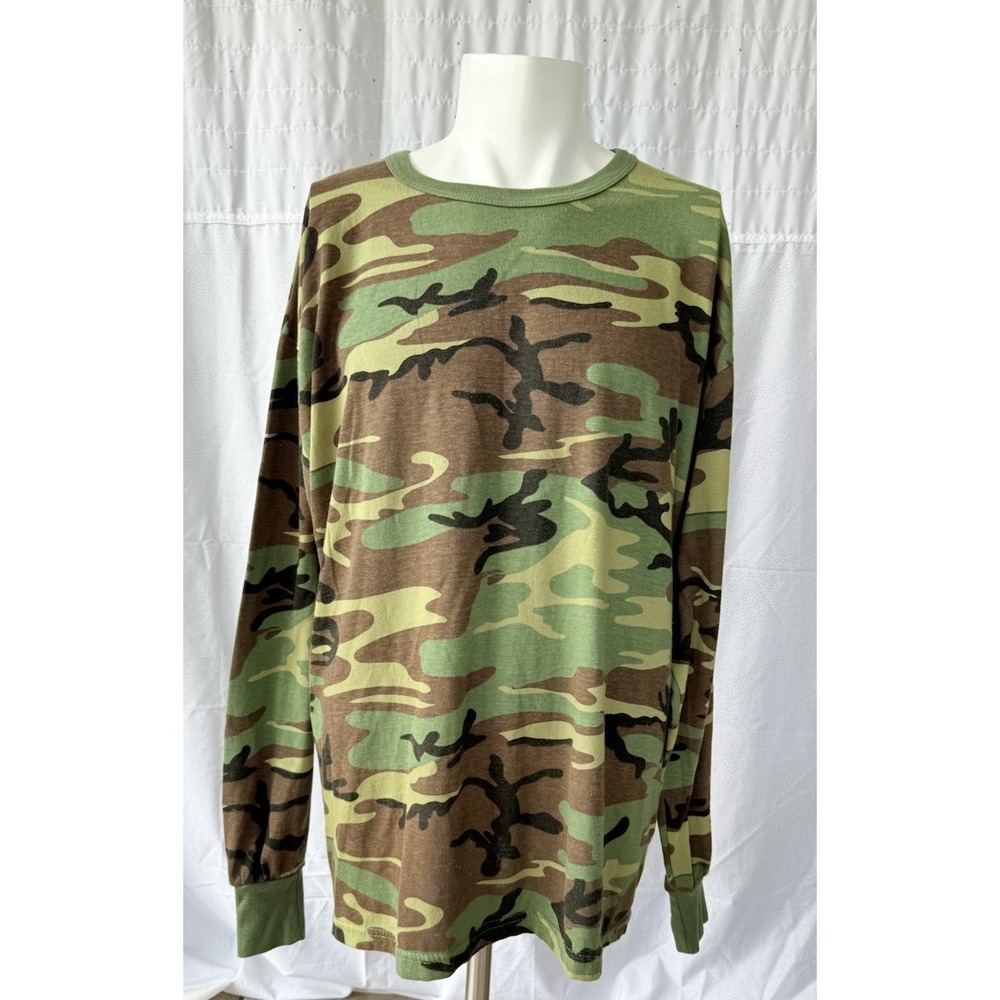Rothco Camo Sweater Pullover Mens 2XL